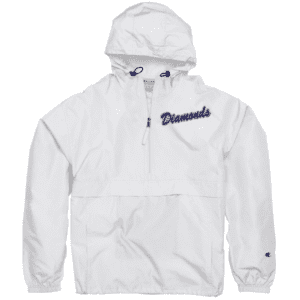 CO200 Champion Packable Anorak 1/4 Zip Jacket - White