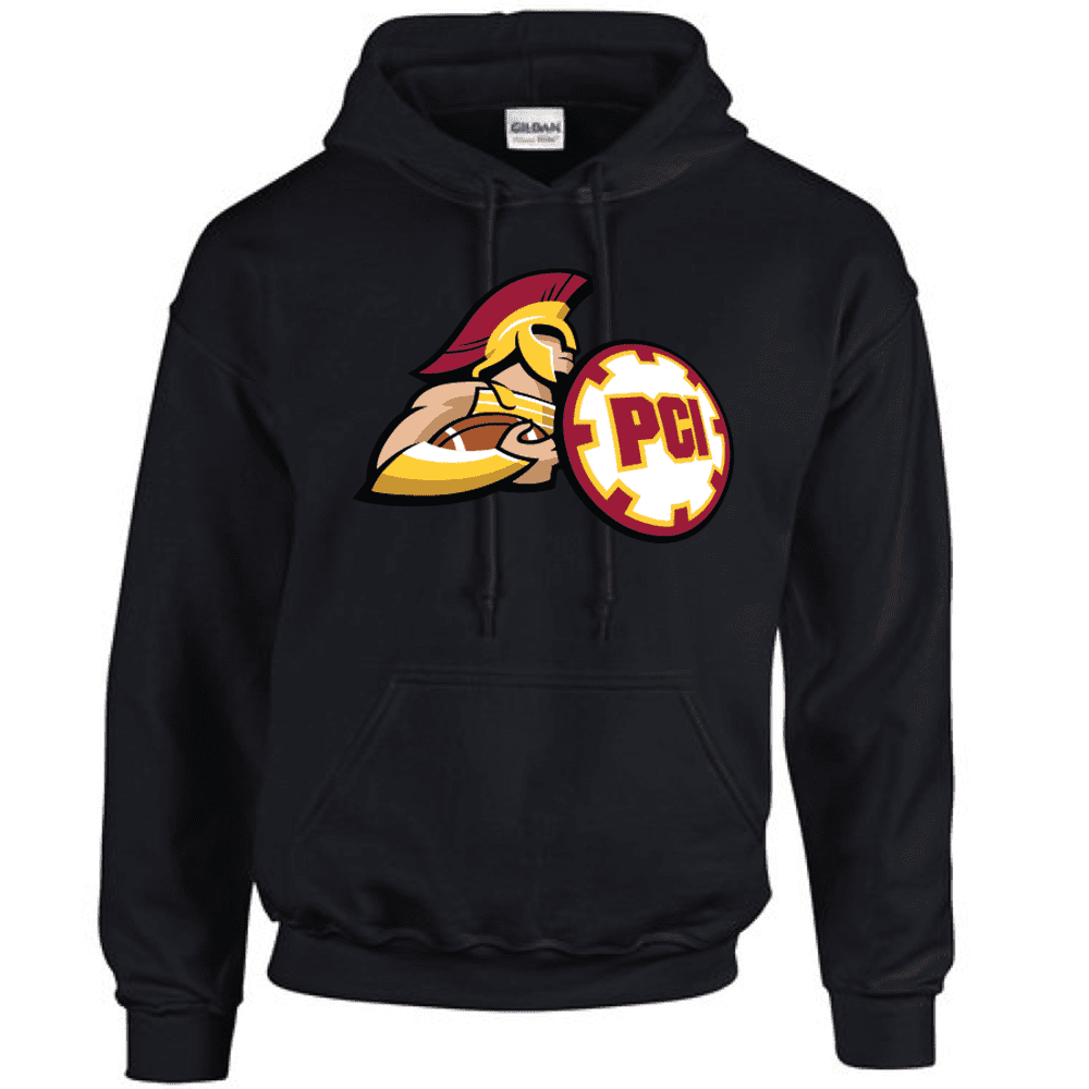 G185 Gildan Heavy Blend 8 oz., 50/50 Hooded Sweatshirt - Black