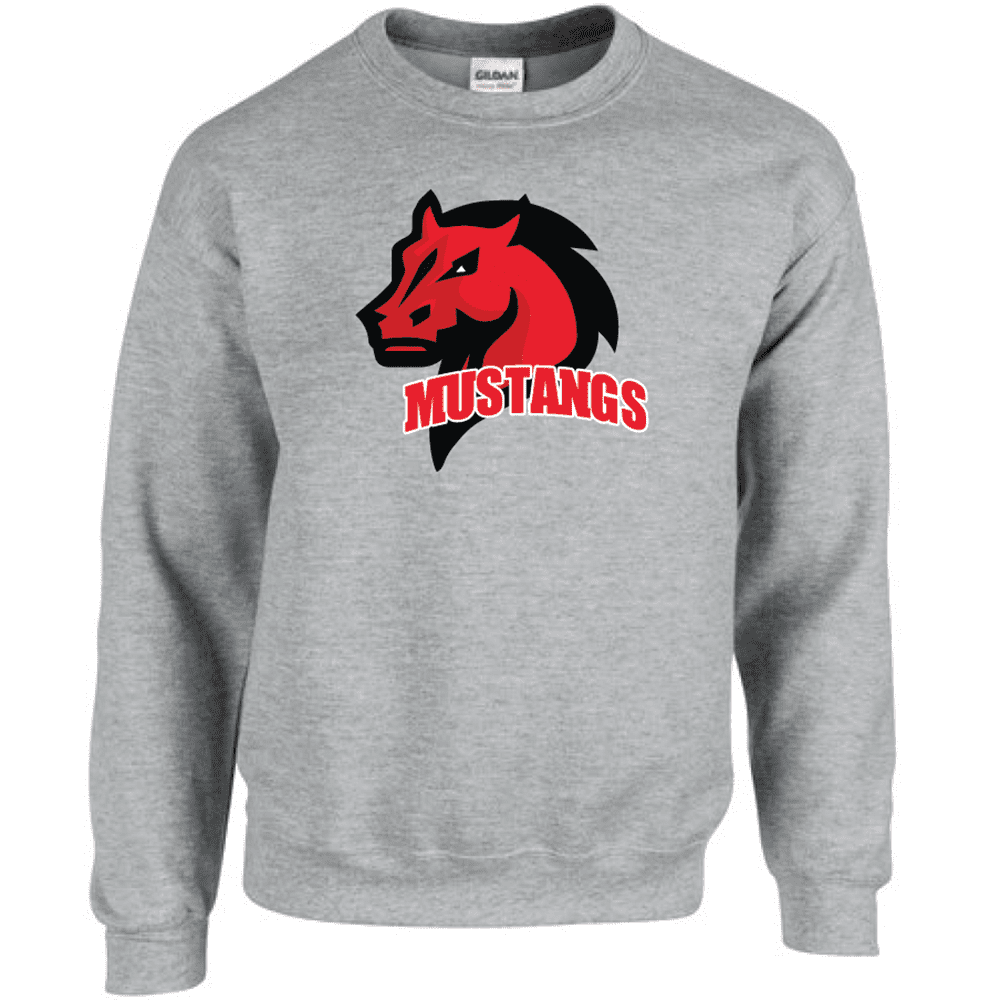 G180 Gildan Heavy Blend Fleece Crew Sweatshirt - Sport Grey