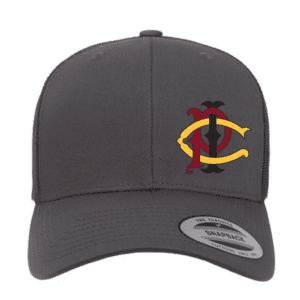 6606 Yupoong Adult Retro Trucker Cap - Charcoal