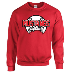 G180 Gildan Heavy Blend Fleece Crew Sweatshirt - Red