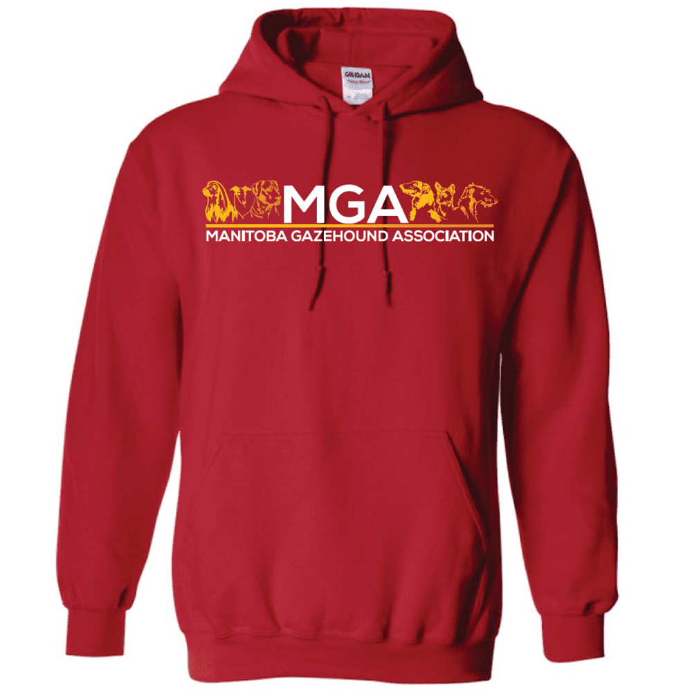 G185 Gildan Heavy Blend 8 oz., 50/50 Hooded Sweatshirt - Red