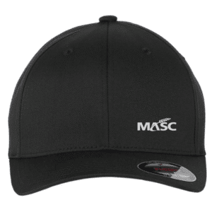 6277 Flexfit Wooly 6 Panel Cap - Black