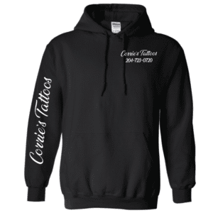 G185 Gildan Heavy Blend 8 oz., 50/50 Hooded Sweatshirt - Black