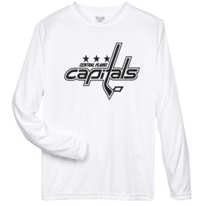 TT11LS Team 365 Performance Long Sleeve Shirt - White