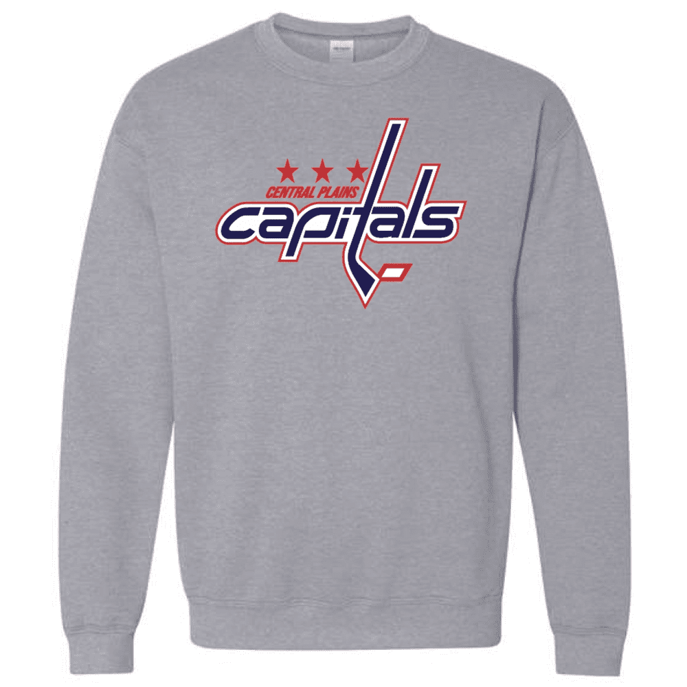 G180 Gildan Heavy Blend Fleece Crew Sweatshirt - Sport Grey