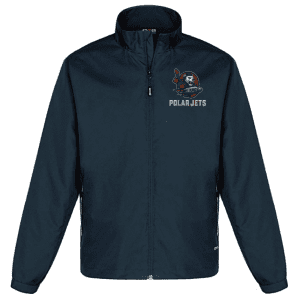 4170  Athletic Mesh Lined Track Jacket - Navy