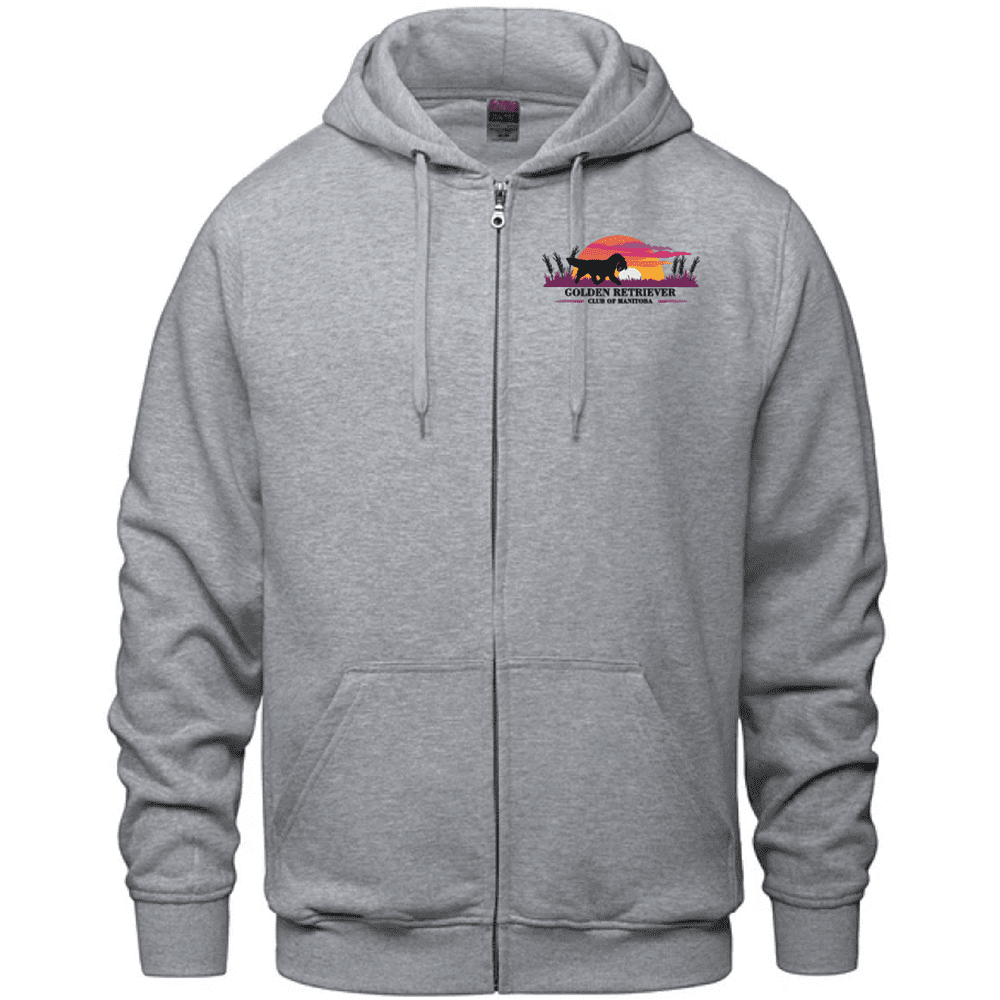 L00555 CSW 24/7 Surfer Full-Zip Hooded Sweatshirt - Athletic Heather Grey