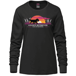 S05616 CSW 24/7 Breeze Ladies' Ring Spun Combed Cotton Crewneck Long Sleeve Shirt - Black