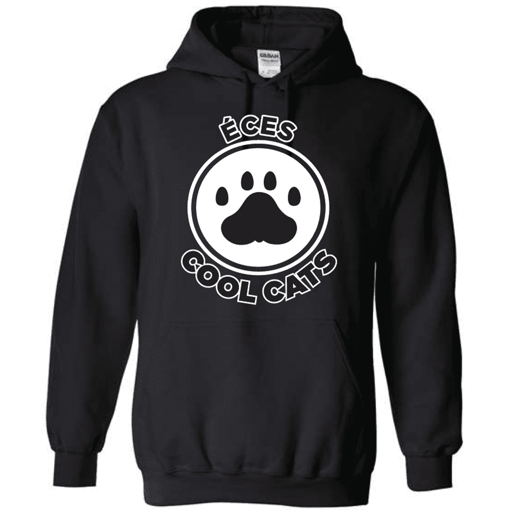 G185 Gildan Heavy Blend 8 oz., 50/50 Hooded Sweatshirt - Black