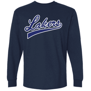 G240 Gildan Ultra Cotton Long Sleeve T-Shirt - Navy