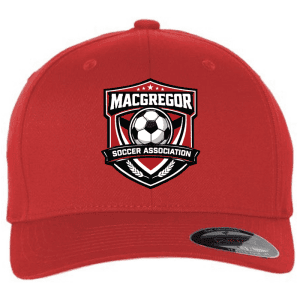 6277 Flexfit Cotton Blend 6 Panel Cap - Red