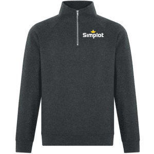 F2042 ATC Esactive Vintage 1/4 Zip Sweatshirt - Black Heather