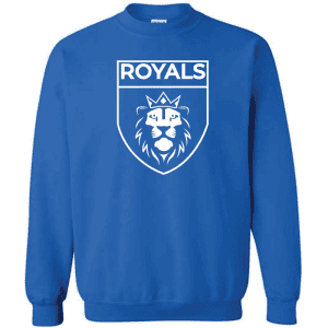 G180 Gildan Heavy Blend Fleece Crew Sweatshirt - Royal Blue