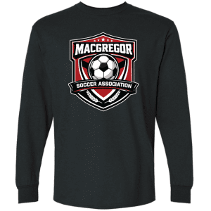 G240 Gildan Ultra Cotton Long Sleeve T-Shirt - Black