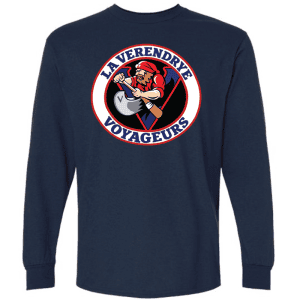 G240 Gildan Ultra Cotton Long Sleeve T-Shirt - Navy