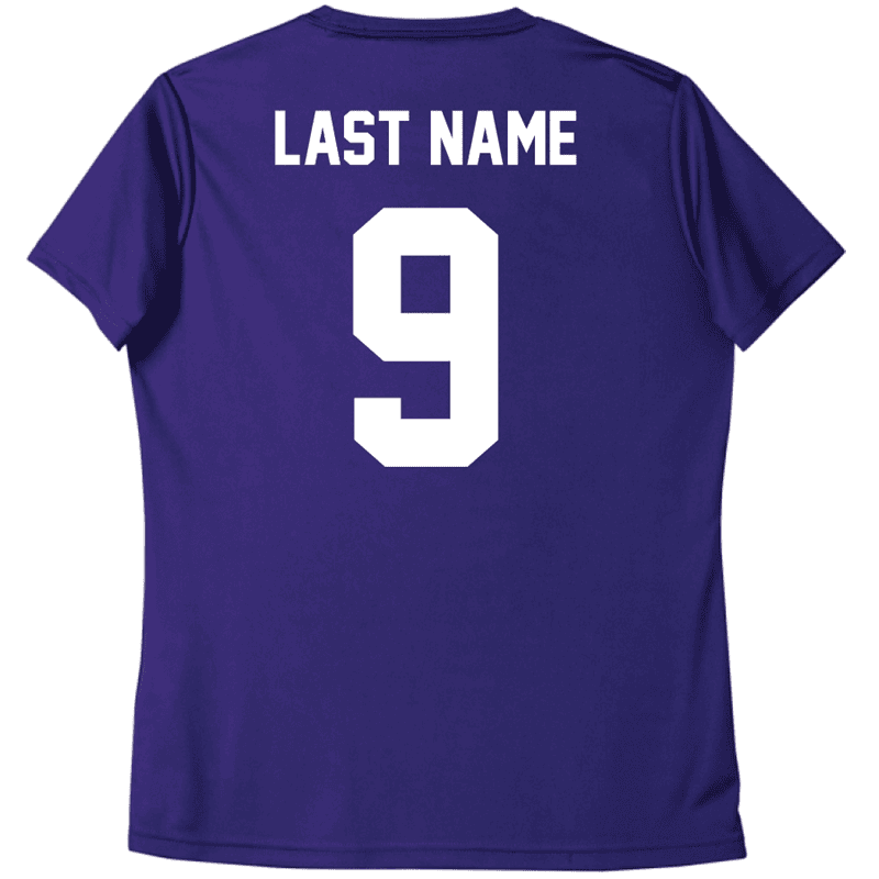 L350 ATC Ladies' Pro Team Short Sleeve Jersey - Purple - Image 2
