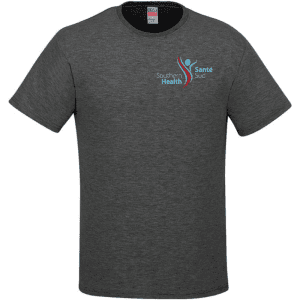 S05610 CSW 24/7 Parkour Ring Spun Combed Cotton Crewneck T-Shirt - Charcoal Heather